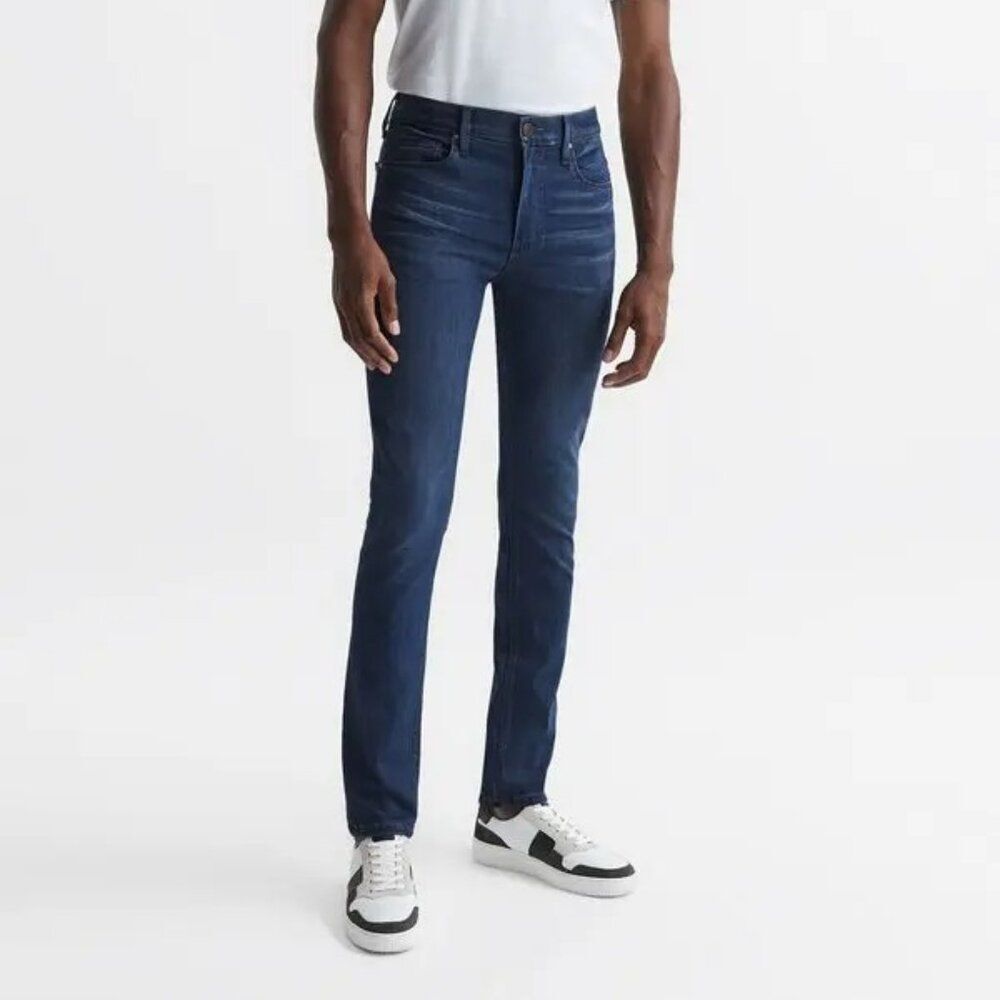 Paige Lennox Blue Denim Jeans Slim Fit Men's Size 33